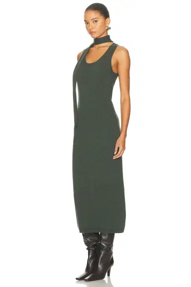 Matthew Bruch Scarf Tank Midi Dress | Thumbnail 3