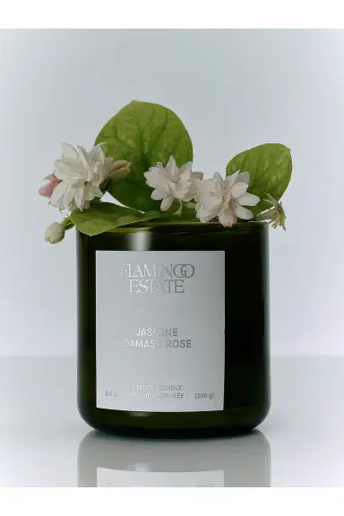 Flamingo Estate Jasmine Damask Rose Candle | Thumbnail 4 Flamingo Estate Jasmine Damask Rose Candle | Thumbnail 4