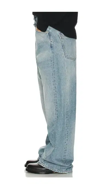 DARKPARK Ined Fold Over Denim Pants | Thumbnail 2 DARKPARK Ined Fold Over Denim Pants | Thumbnail 2