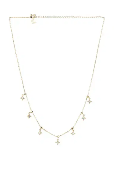 By Adina Eden Cz Muli Starburst Dangling Necklace | Thumbnail 1