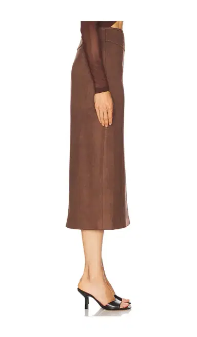 Bardot Dante Faux Suede Midi Skirt | Thumbnail 2 Bardot Dante Faux Suede Midi Skirt | Thumbnail 2