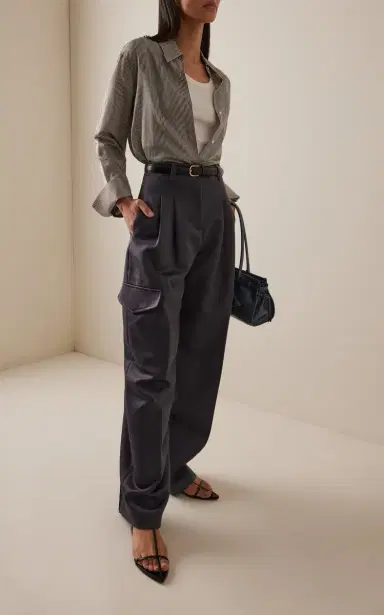RÙADH Russel Wool-Twill Wide-Leg Cargo Pants | Thumbnail 2
