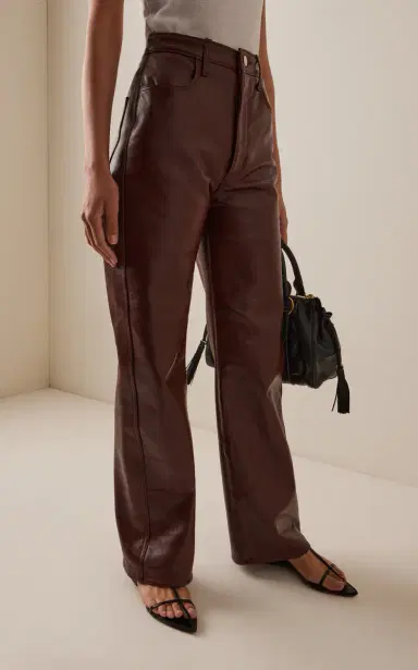RÙADH The Quinn High-Rise Leather Pants | Thumbnail 3 RÙADH The Quinn High-Rise Leather Pants | Thumbnail 3