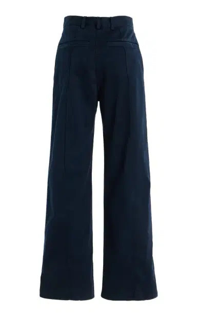 RÙADH The Odette High-Rise Cotton-Sateen Pants | Thumbnail 5