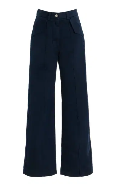 RÙADH The Odette High-Rise Cotton-Sateen Pants | Thumbnail 1