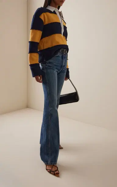 RÙADH The Clyde Rigid High-Rise Flared Jeans | Thumbnail 2 RÙADH The Clyde Rigid High-Rise Flared Jeans | Thumbnail 2