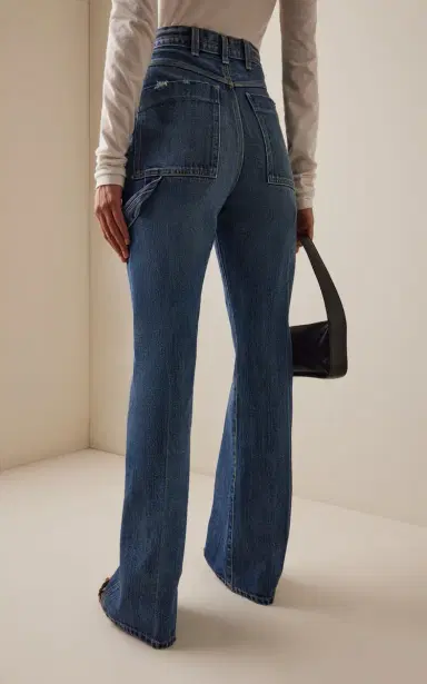 RÙADH The Clyde Rigid High-Rise Flared Jeans | Thumbnail 4 RÙADH The Clyde Rigid High-Rise Flared Jeans | Thumbnail 4