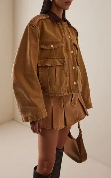 RÙADH The Henderson Oversized Washed-Canvas Jacket | Thumbnail 2 RÙADH The Henderson Oversized Washed-Canvas Jacket | Thumbnail 2