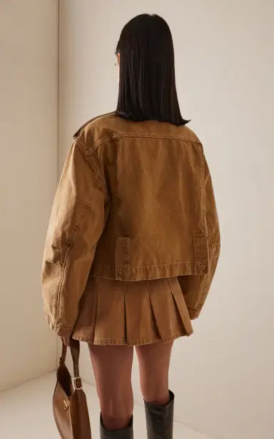 RÙADH The Henderson Oversized Washed-Canvas Jacket | Thumbnail 4 RÙADH The Henderson Oversized Washed-Canvas Jacket | Thumbnail 4