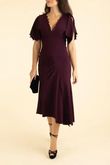 Victoria Beckham Rouleaux Detail Dress | Thumbnail 2