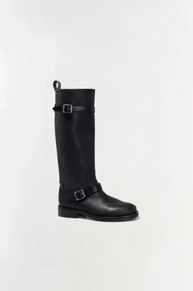 Simkhai Noah Moto Leather Boot | Thumbnail 2 Simkhai Noah Moto Leather Boot | Thumbnail 2