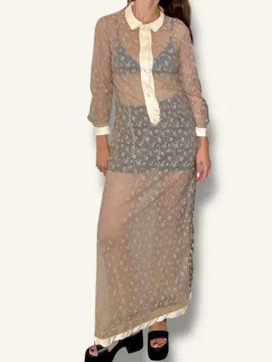 Jen Wonders Studio Dior Lace Dress | Thumbnail 6