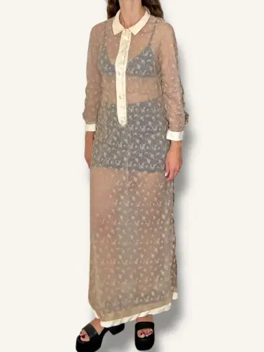 Jen Wonders Studio Dior Lace Dress | Thumbnail 9