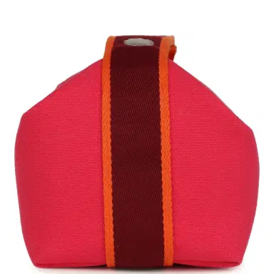 HERMÈS Hermes Bride A Brac Carre Case PM Hibiscus Canvas Palladium Hardware | Thumbnail 3 HERMÈS Hermes Bride A Brac Carre Case PM Hibiscus Canvas Palladium Hardware | Thumbnail 3