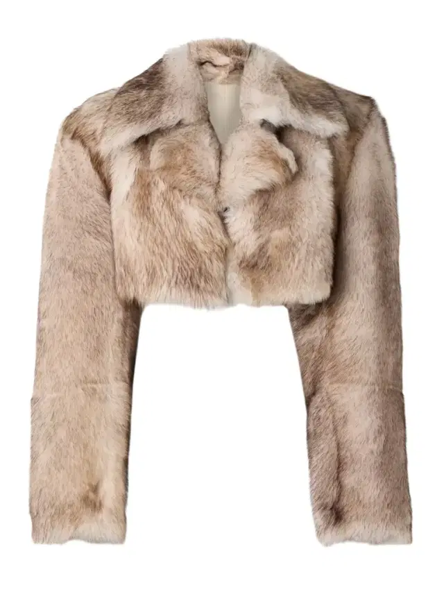 Stallone Cropped Shearling Jacket
