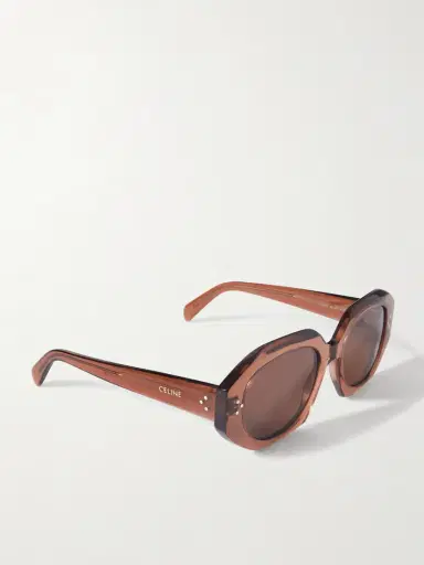 CELINE Eyewear Hexagon-frame Acetate Sunglasses | Thumbnail 3 CELINE Eyewear Hexagon-frame Acetate Sunglasses | Thumbnail 3