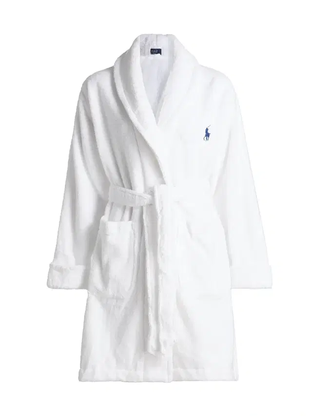 Women's Iconic Bear Short Printed Robe - American Lagbear