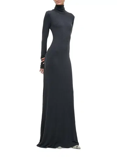 Staud Women's Vanya Knit Turtleneck Maxi Dress | Thumbnail 2 Staud Women's Vanya Knit Turtleneck Maxi Dress | Thumbnail 2