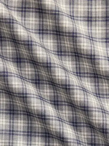 Polo Ralph Lauren Men's Plaid Cotton Long-Sleeve Shirt - Grey Navy Heather Multi | Thumbnail 6 Polo Ralph Lauren Men's Plaid Cotton Long-Sleeve Shirt - Grey Navy Heather Multi | Thumbnail 6