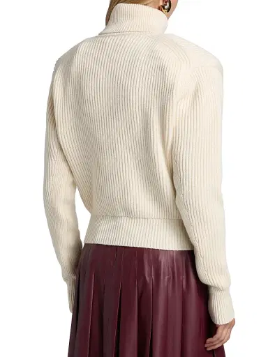 Ronny Kobo Women's Camilla Rib-Knit Long-Sleeve Turtleneck Top - | Thumbnail 5 Ronny Kobo Women's Camilla Rib-Knit Long-Sleeve Turtleneck Top - | Thumbnail 5