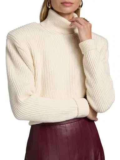 Ronny Kobo Women's Camilla Rib-Knit Long-Sleeve Turtleneck Top - | Thumbnail 6 Ronny Kobo Women's Camilla Rib-Knit Long-Sleeve Turtleneck Top - | Thumbnail 6