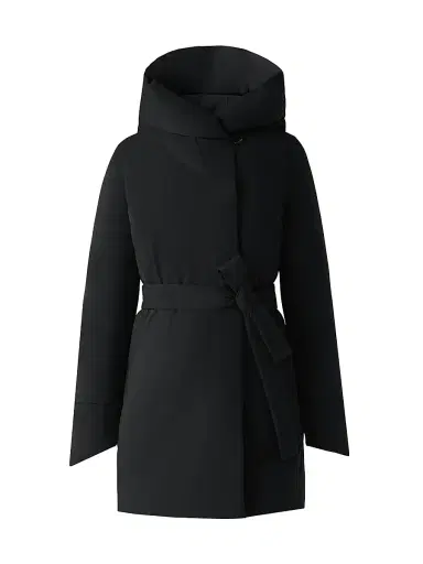 Soia & Kyo Women's Adelaide Self-Tie Coat - Black - Size XL | Thumbnail 1 Soia & Kyo Women's Adelaide Self-Tie Coat - Black - Size XL | Thumbnail 1