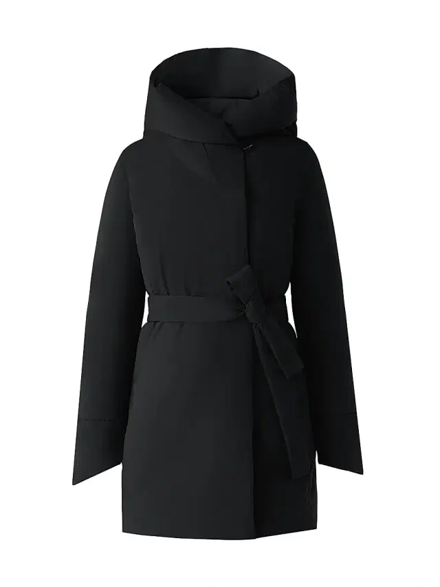 Soia & Kyo Women's Adelaide Self-Tie Coat - Black