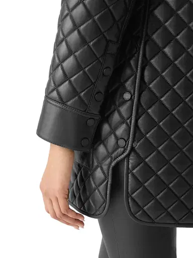 Mackage Women's Litzy Quilted Leather Coat - Black - Size XL | Thumbnail 8 Mackage Women's Litzy Quilted Leather Coat - Black - Size XL | Thumbnail 8