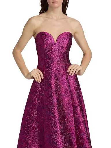 As It May Women's Mariana Jacquard Sweetheart Strapless Gown | Thumbnail 6 As It May Women's Mariana Jacquard Sweetheart Strapless Gown | Thumbnail 6
