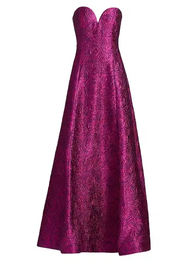 As It May Women's Mariana Jacquard Sweetheart Strapless Gown | Thumbnail 1 As It May Women's Mariana Jacquard Sweetheart Strapless Gown | Thumbnail 1