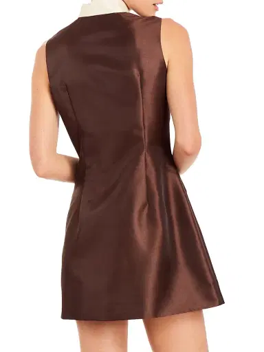Mestiza New York Women's Tamara Stand-Collar Sleeveless Minidress | Thumbnail 3