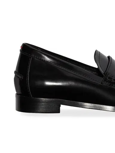 aeyde Women's 25MM Leather Penny Loafers - Black - Size 11.5 | Thumbnail 5 aeyde Women's 25MM Leather Penny Loafers - Black - Size 11.5 | Thumbnail 5
