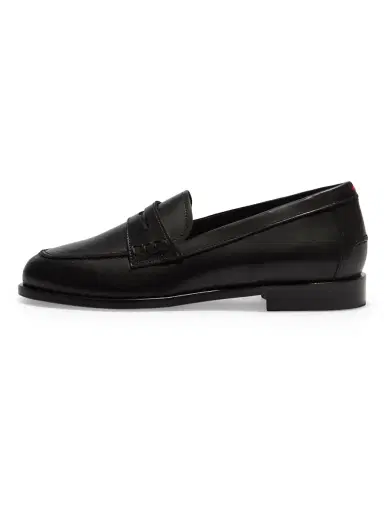 aeyde Women's 25MM Leather Penny Loafers - Black - Size 11.5 | Thumbnail 1 aeyde Women's 25MM Leather Penny Loafers - Black - Size 11.5 | Thumbnail 1