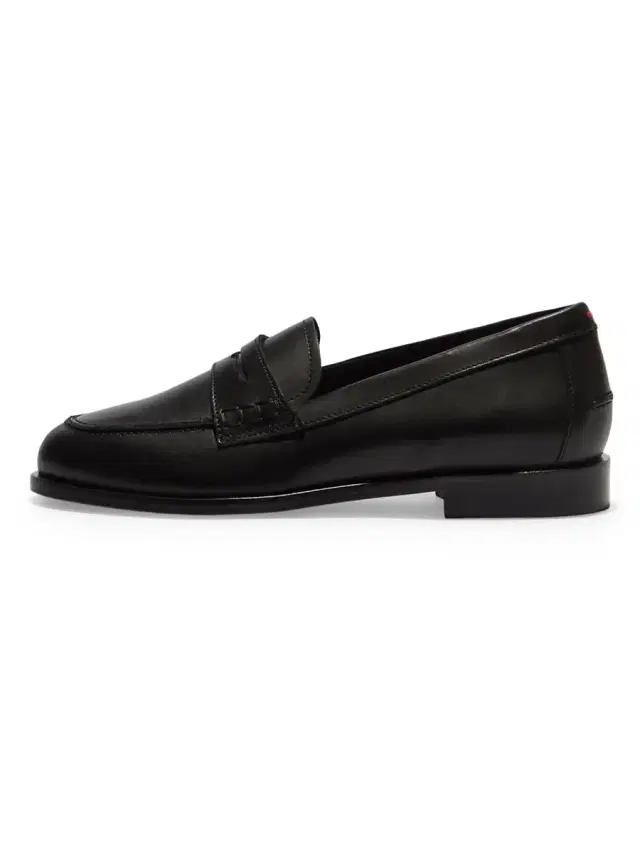Aeyde Women's 25MM Leather Penny Loafers - Black