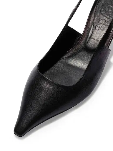 aeyde Women's 35MM Metallic Leather Slingback Pumps - Black - Size 5.5 | Thumbnail 4 aeyde Women's 35MM Metallic Leather Slingback Pumps - Black - Size 5.5 | Thumbnail 4