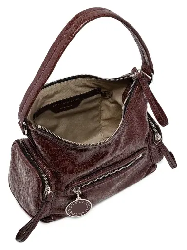 Stella McCartney Women's Dartmoor Small Cracked Shoulder Bag | Thumbnail 4 Stella McCartney Women's Dartmoor Small Cracked Shoulder Bag | Thumbnail 4
