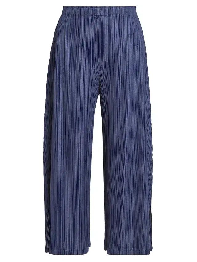 Women's Mellow Pleated Pants - Navy