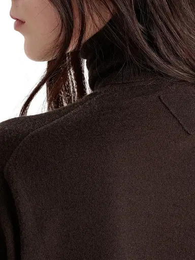 Prada Women's Cashmere Turtleneck Sweater - Brown | Thumbnail 6