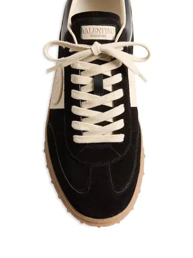 Valentino Garavani Men's Upvillage Low Top Sneakers in Split Leather | Thumbnail 5 Valentino Garavani Men's Upvillage Low Top Sneakers in Split Leather | Thumbnail 5