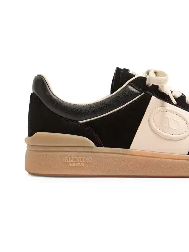 Valentino Garavani Men's Upvillage Low Top Sneakers in Split Leather | Thumbnail 6 Valentino Garavani Men's Upvillage Low Top Sneakers in Split Leather | Thumbnail 6