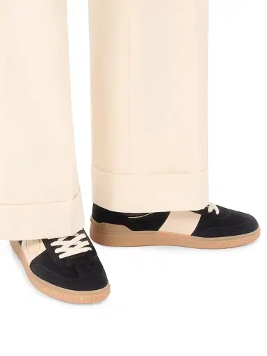 Valentino Garavani Men's Upvillage Low Top Sneakers in Split Leather | Thumbnail 8 Valentino Garavani Men's Upvillage Low Top Sneakers in Split Leather | Thumbnail 8