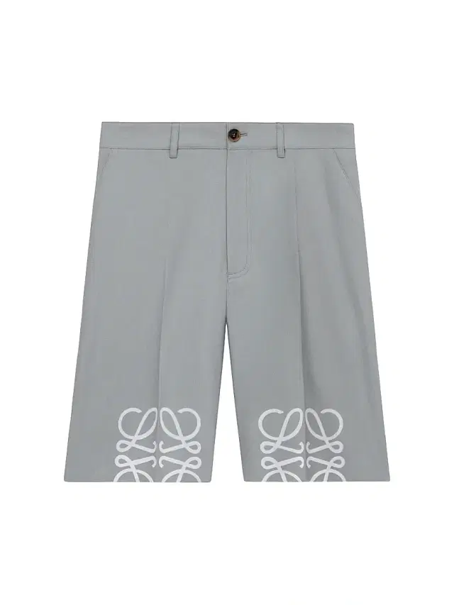 Men's Anagram Logo Shorts - Light Grey
