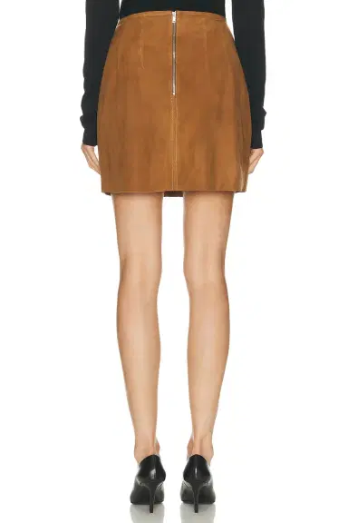 House of Dagmar Suede Mini Skirt | Thumbnail 4