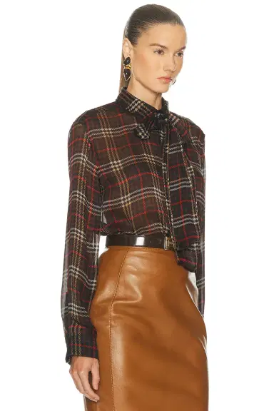 Saint Laurent Long Sleeve Top | Thumbnail 2