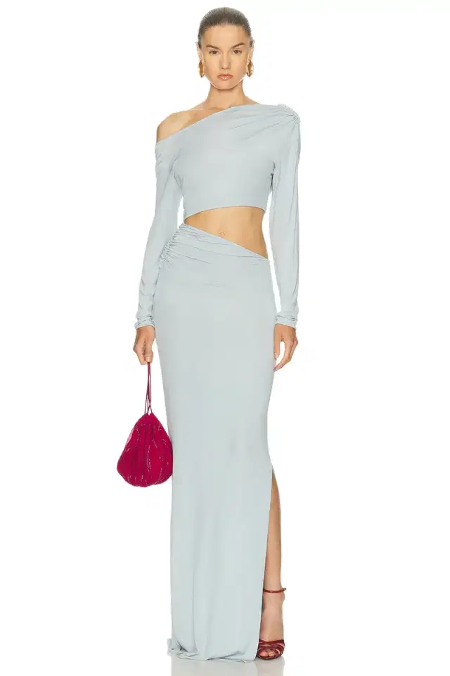 Atlein Cut Out Long Dress