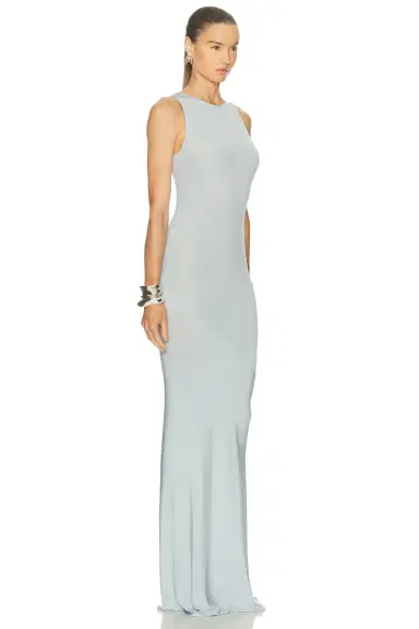 Atlein Asymmetric Ruched Long Dress | Thumbnail 2