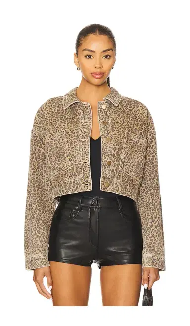 MINKPINK Anouk Crop Jacket | Thumbnail 1 MINKPINK Anouk Crop Jacket | Thumbnail 1