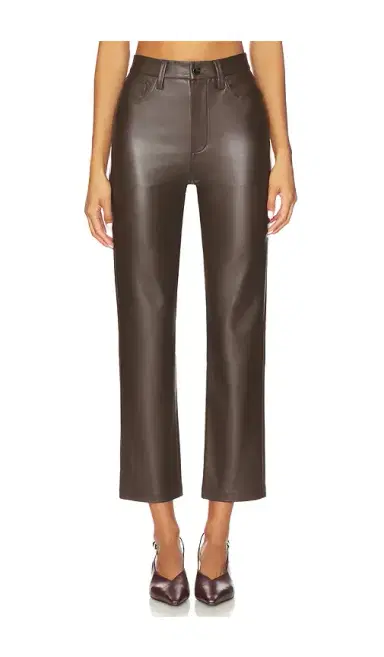 Joe's Jeans Lyra Slim Ankle Faux Leather Straight | Thumbnail 1 Joe's Jeans Lyra Slim Ankle Faux Leather Straight | Thumbnail 1