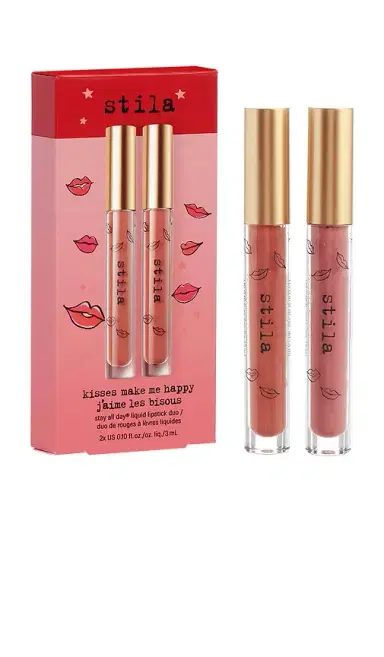 Stila Kisses Make Me Happy Stay All Day Liquid Lipstick Duo | Thumbnail 2