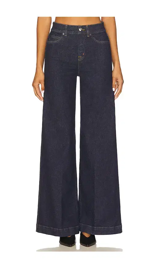 SPANX Pull on Wide Leg Jean